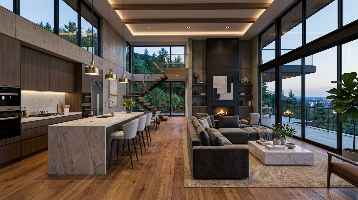 Premium modern home interior remodeling