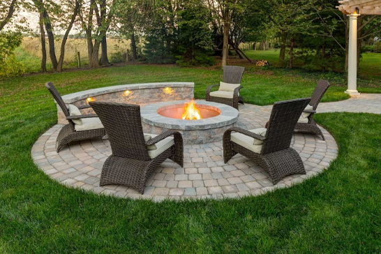 Professional Firepit Construction