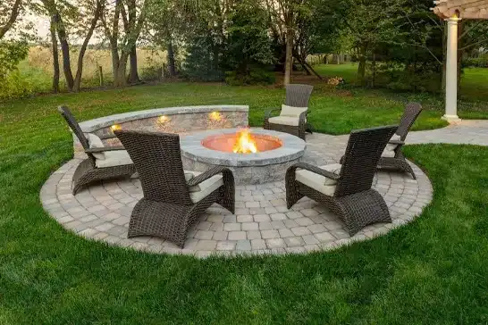 Professional Firepit Construction